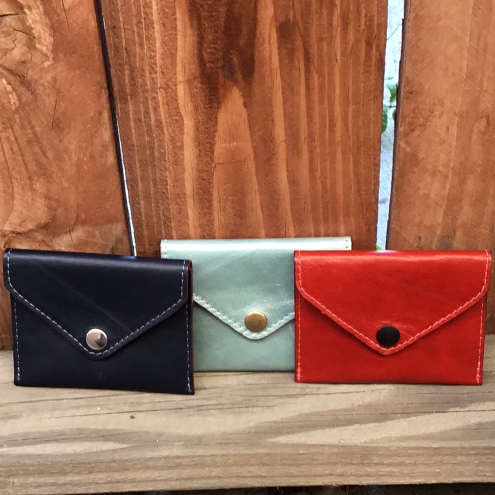 Leather credit cards holder,